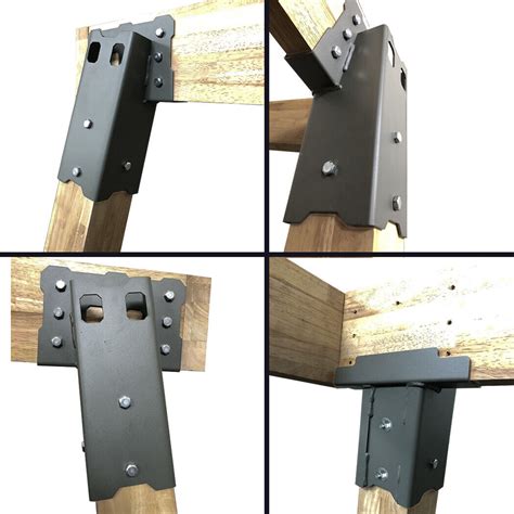 4 4 metal bracket|4x4 mounting brackets for decks.